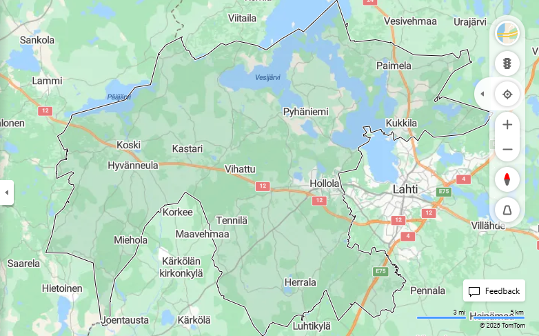 Hollolasta Seinajoelle - Etaisyys, Ajo, Liikenne ja Matkustusvaihtoehdot