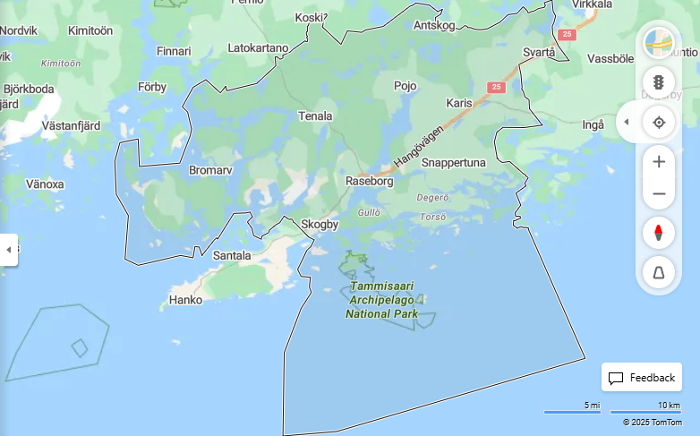 Lempaalasta Raseborgiin - Etaisyydet, Ajo, Liikkumisvaihtoehdot ja Matkustaminen