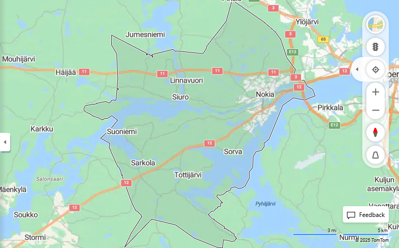 Matka Keravalta Nokialle - Etaisyys, Ajo, Kuljetus ja matkustusvaihtoehdot