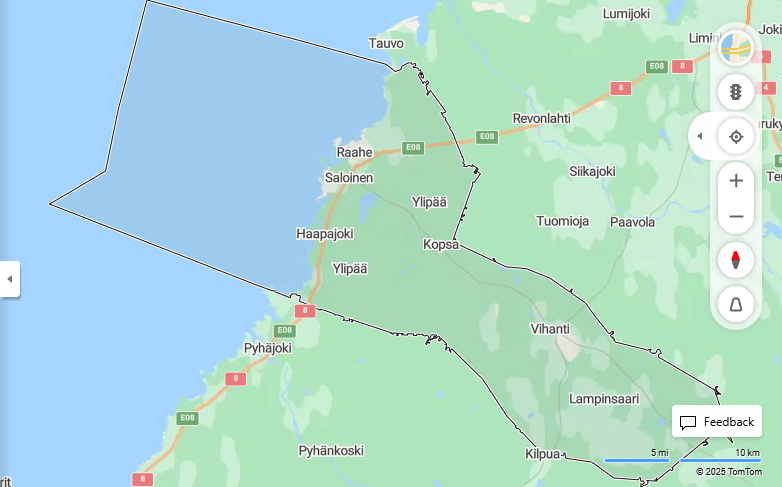 Matka Kuopiosta Raaheen - Etaisyys, Ajo, Kuljetus ja Matkustusvaihtoehdot