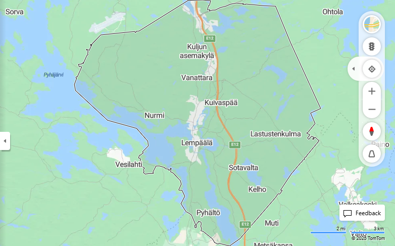 Nokia Lempaalaan - Etaisyydet, Ajaminen, Kuljetus ja Matkustusvaihtoehdot