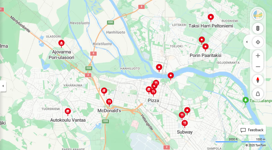 Porista Porvooseen - Etaisyys, Ajaminen, Liikenne ja Matkustamisvaihtoehdot